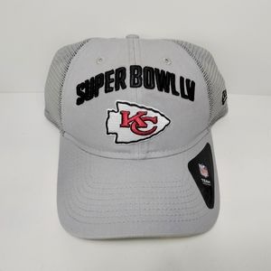 Kansas City Chiefs NFL Super Bowl LV 55 New Era Snapback Mesh Trucker Hat Cap